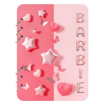 Enchanted Garden Barbie Inspired Fanart A5 Refillable Notebook