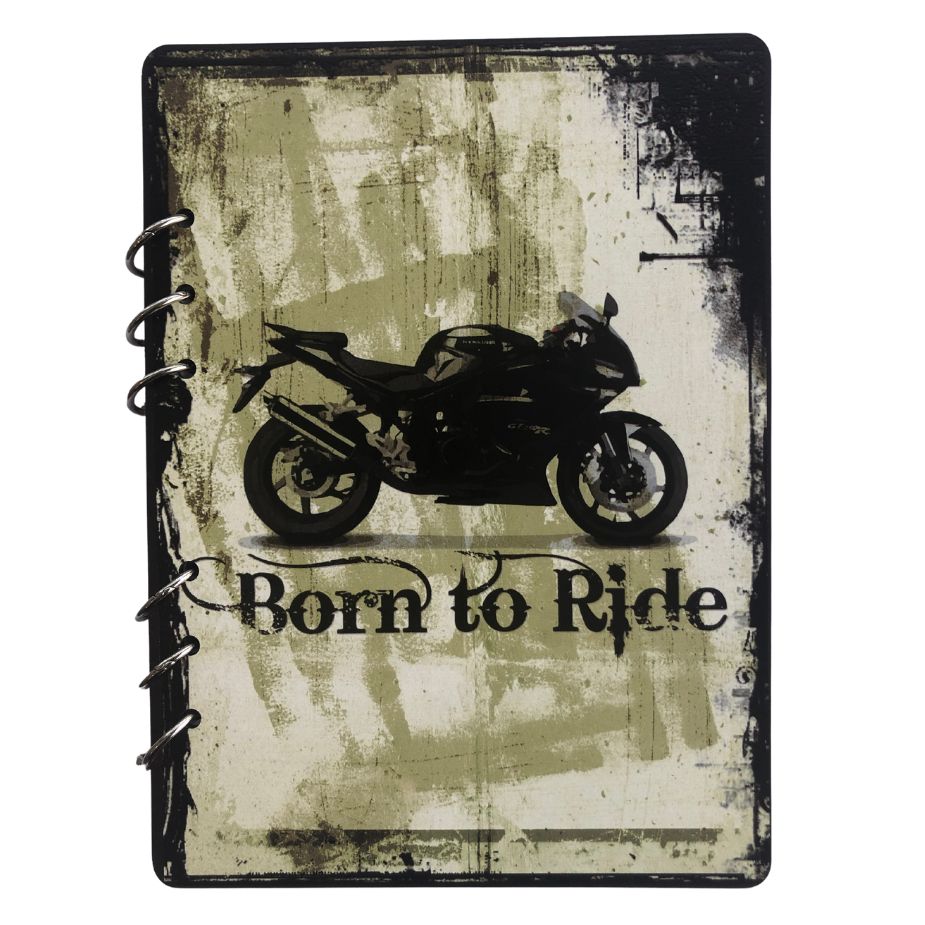 Born To Ride A5 Notebook
