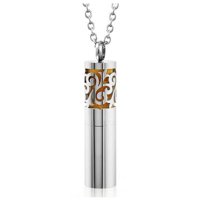 Celtic Stainless Steel Diffuser Necklace