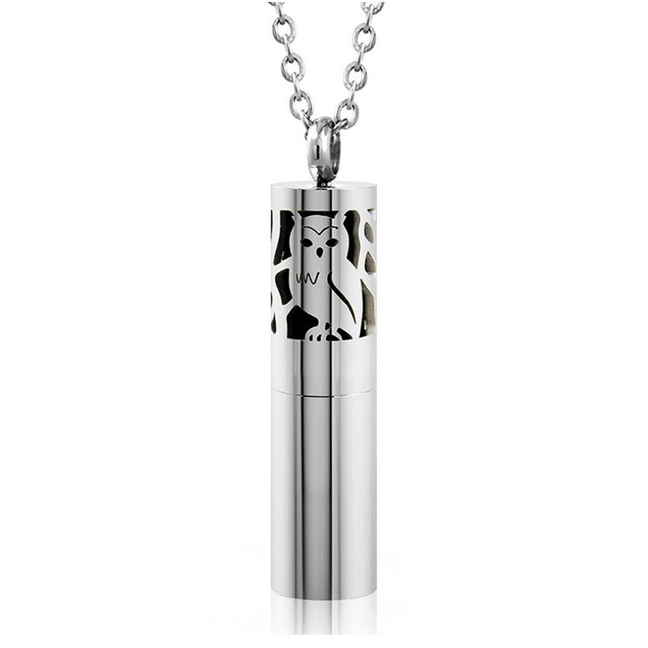 Owl Stainless Steel Diffuser Pendant