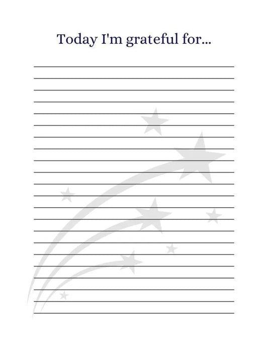 Gratefulness Journal Refill (A5) (Punched)
